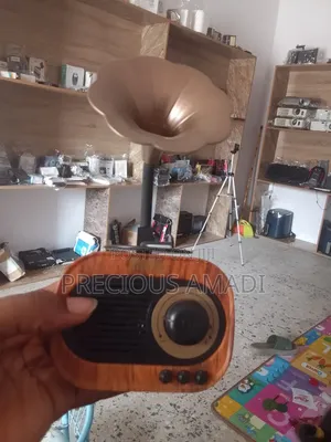 BT12 Vintage-Style Gramophone Bluetooth Speaker,