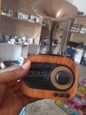 BT12 Vintage-Style Gramophone Bluetooth Speaker,