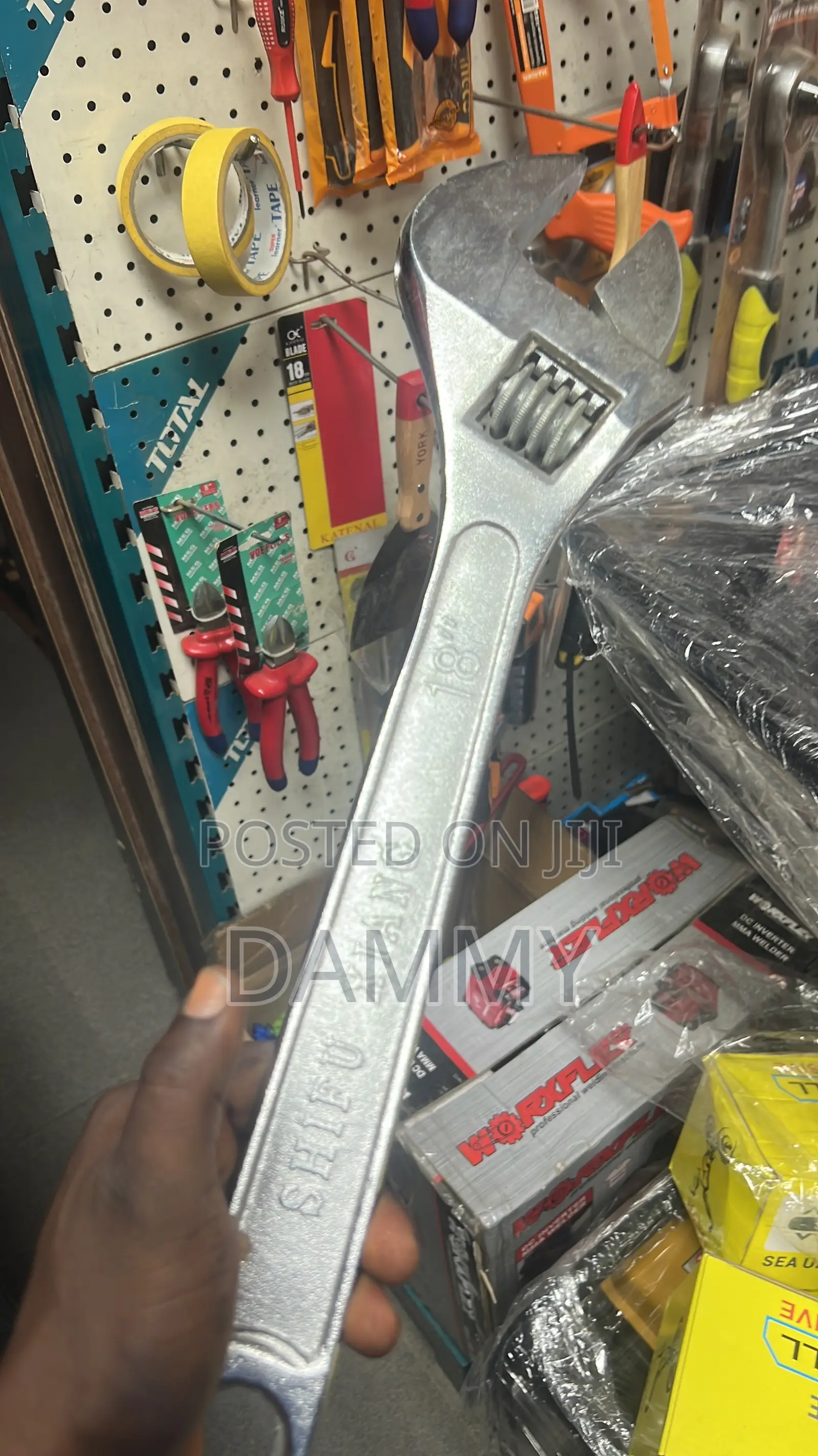 Larger Adjustable Wrench