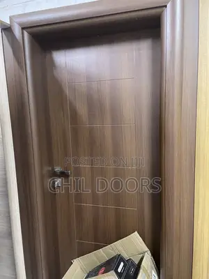 Fire Rated Brown Wooden Door