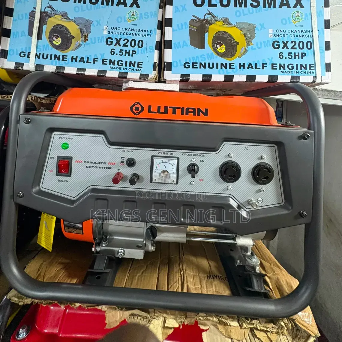 LUTIAN 3KVA Petrol Generator Set