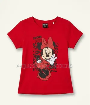 Girls’ Minnie Mouse Graphic T-Shirt – (2yrs – 8yrs)