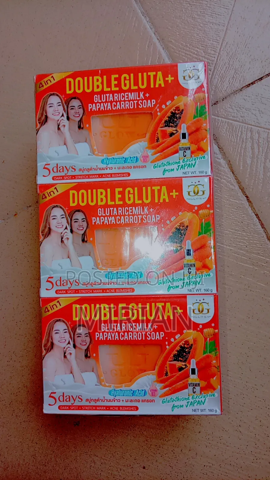 Double Gluta Body Wash Soap