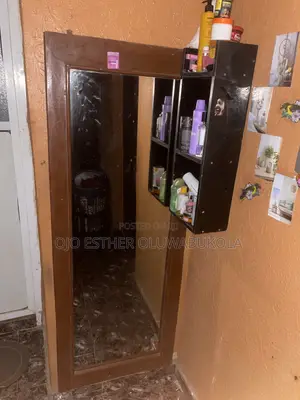 A Very Long Mirror for Home Usage or Salon or Any Other Places