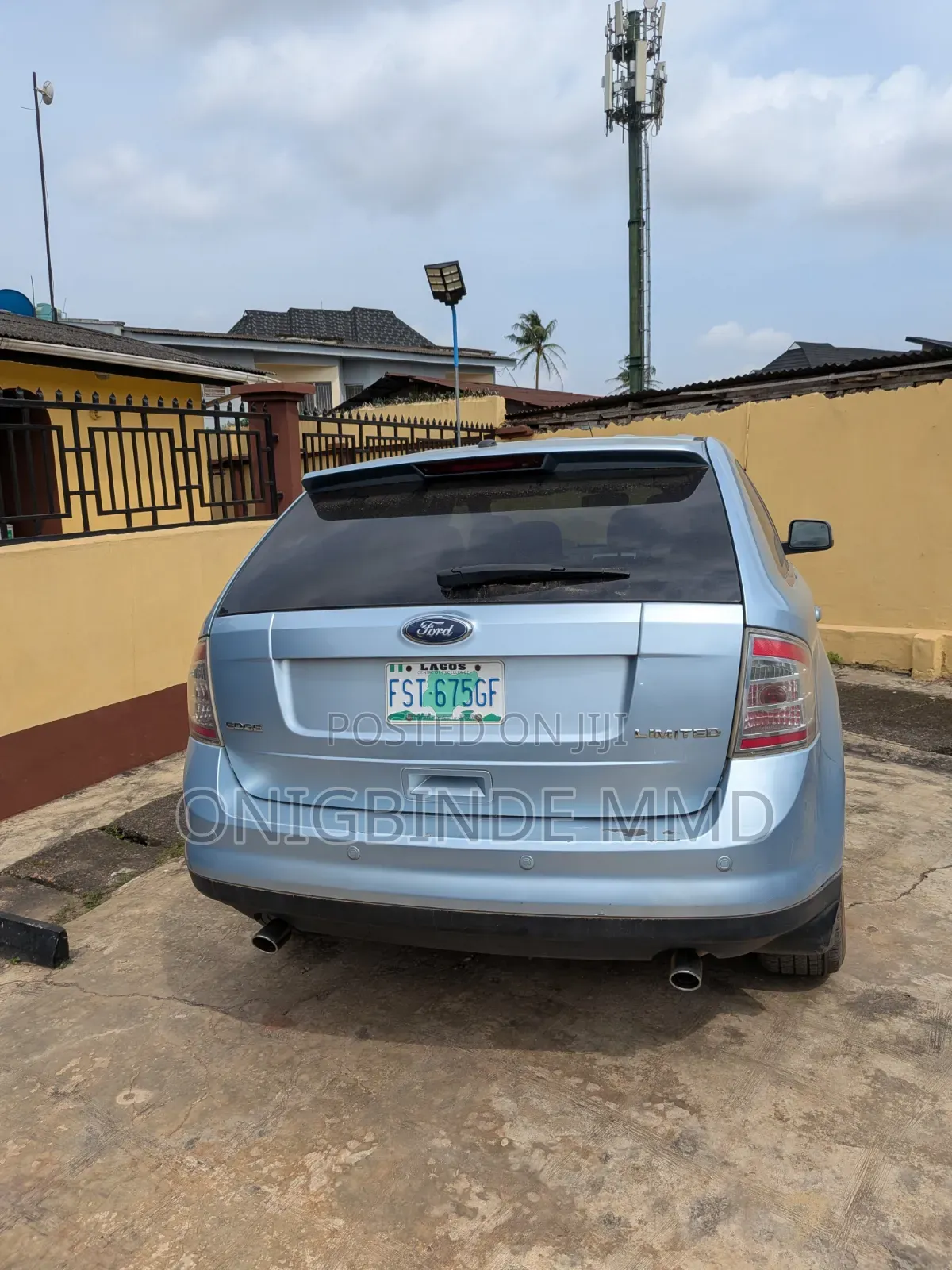 Ford Edge 2008 Blue