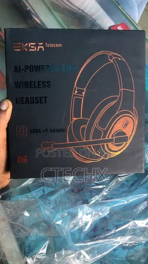Eksa Telecom H6 Ai-Powered Enc Bluetooth Headset