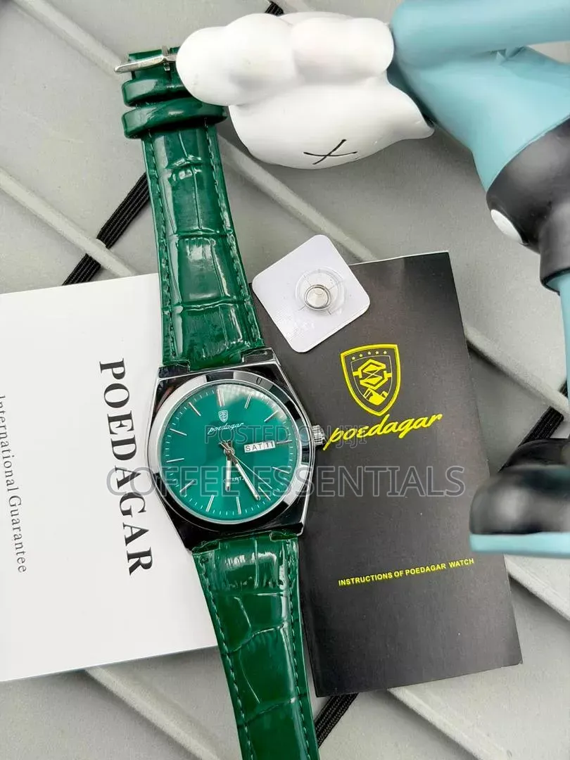 Poedagar Leather Watch