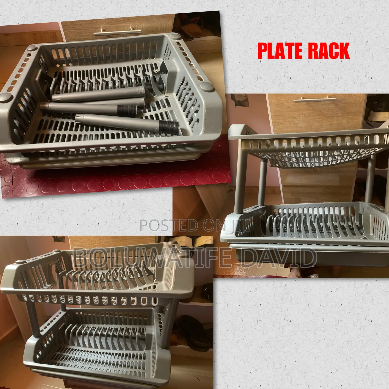 Plastic Plate Rack