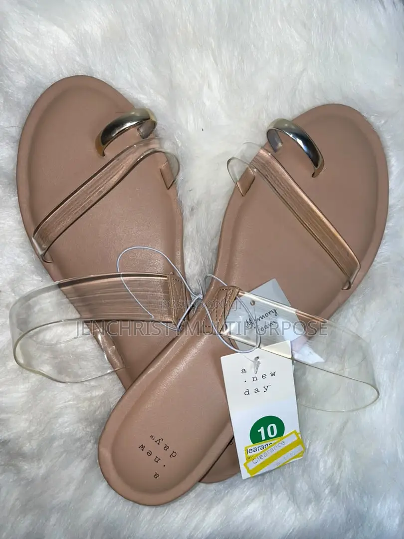 Women's Beige Ankle Strap Flat Sandals