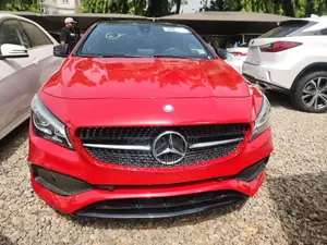 Mercedes-Benz CLA-Class CLA 250 4MATIC Sedan 2018 Red