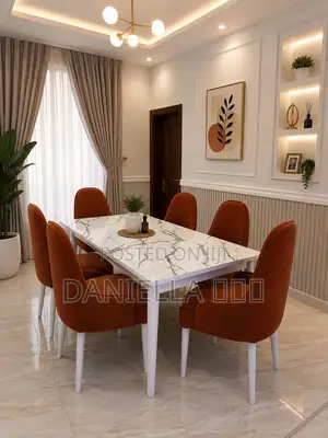 Set of 6 Seater Dining Table