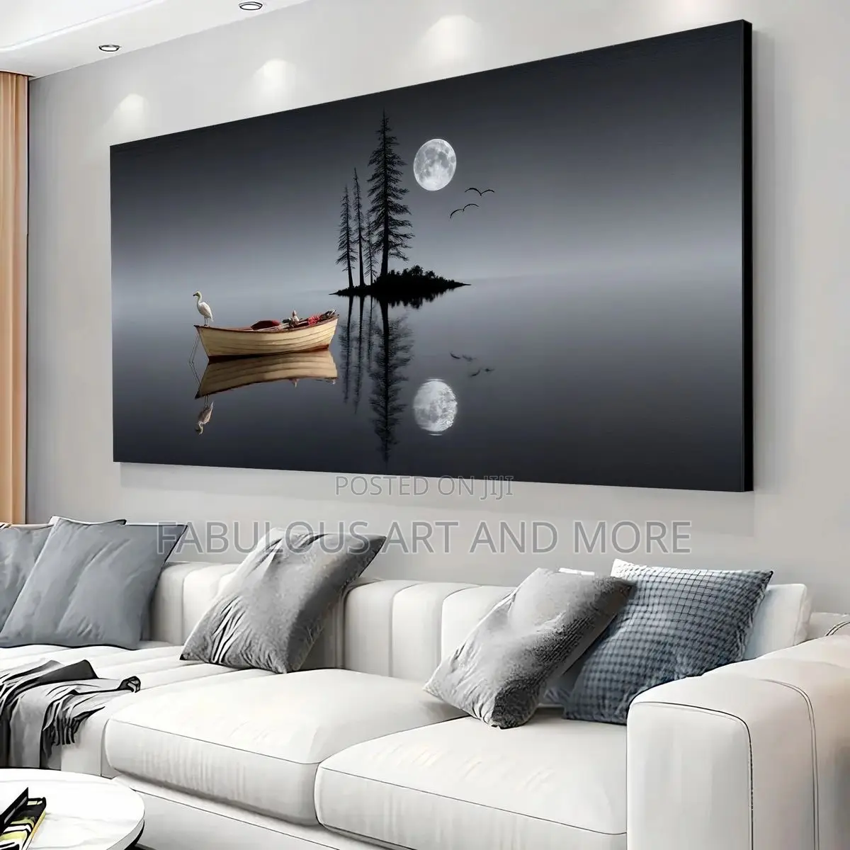 Premium Canvas Wall Art Custom Frames