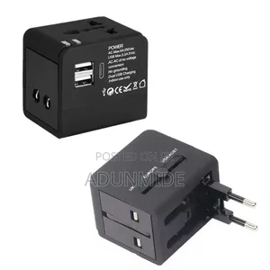 Travel Adapter With Bag