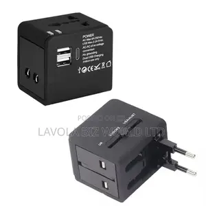 Travel Adapter With Bag