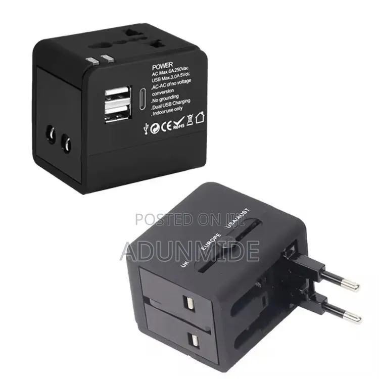 Travel Adapter With Bag