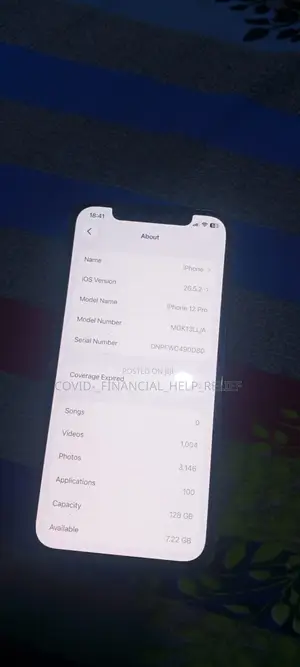 Apple iPhone 12 Pro 128 GB Gray