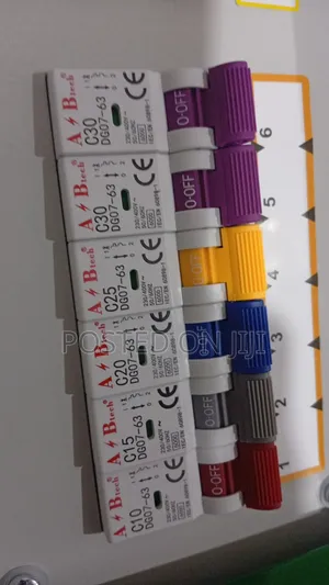A&Bt 6ways Single Phase Distribution Board