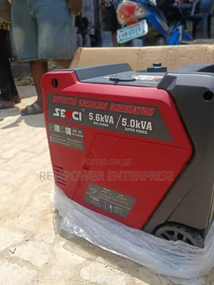 ✓ Senci Inverter Petrol Generator Model 7800ie