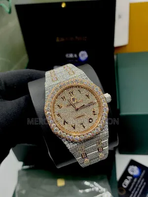 VVS Moissanite AP Automatic Luxury Wristwatch – Fully Iced