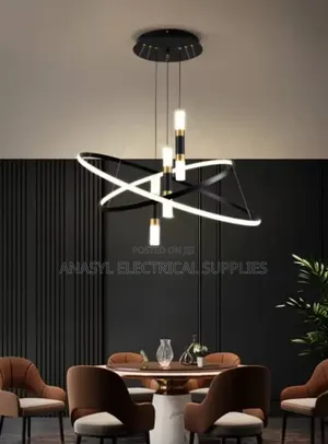 Modern Round LED Chandeliers for Living/Dining Room Pendant Lights