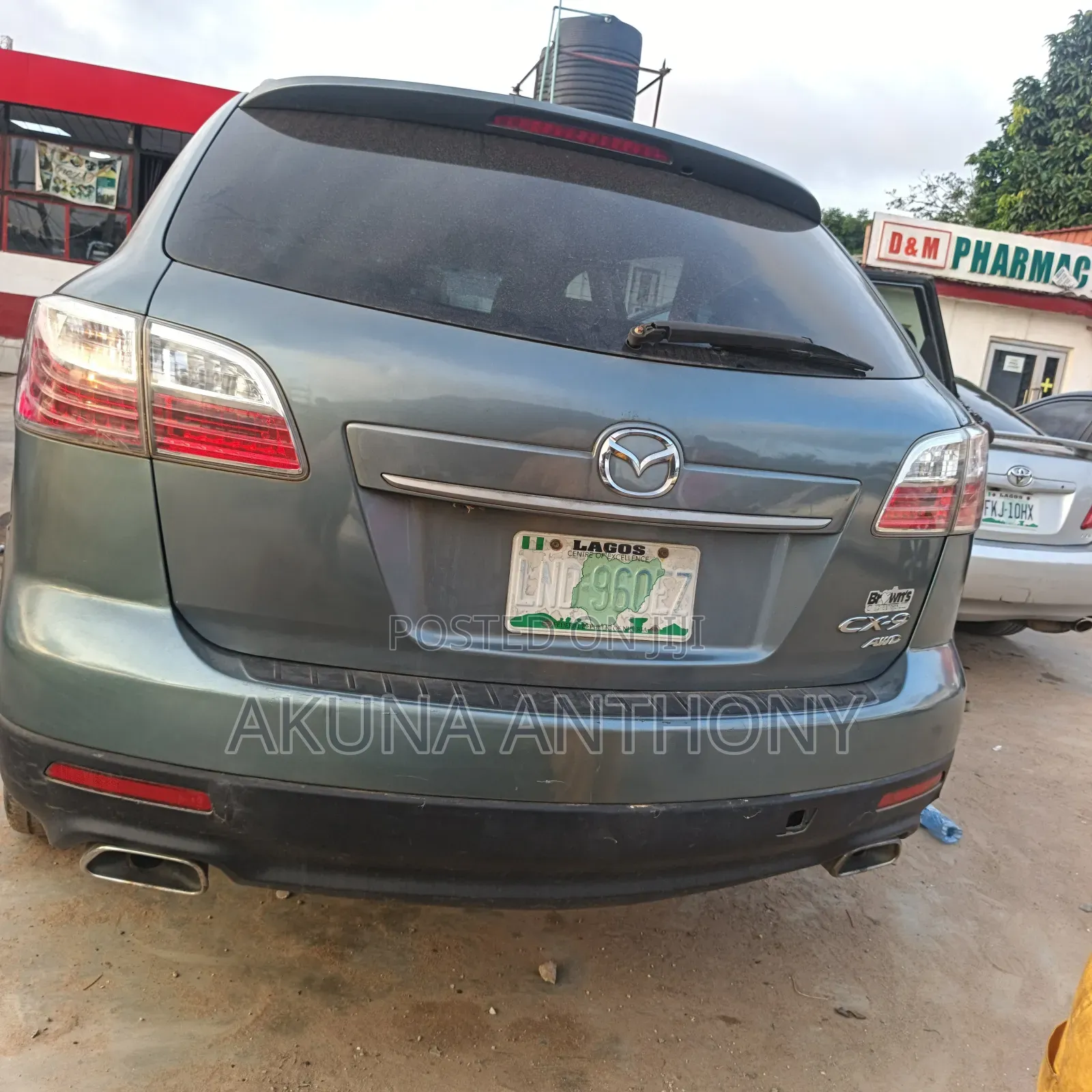 Mazda CX-9 2010 Gray