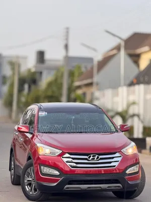 Hyundai Santa Fe 2015 Red