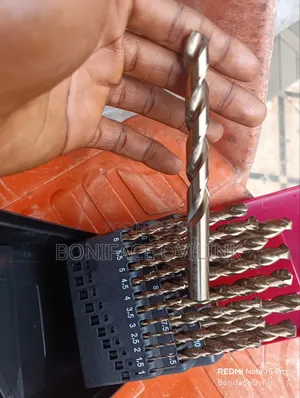 Co HSS Twist Cobalt Straight Shank Drill Bit Set 25pcs