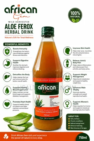 African Gem Aloe Ferox Herbal Product