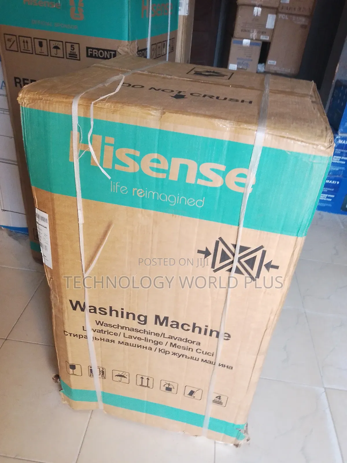 Hisense 9KG Automatic Washer – Powerful Cleaning Performance Top Load