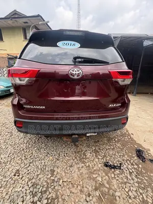 Toyota Highlander 2018 Burgundy