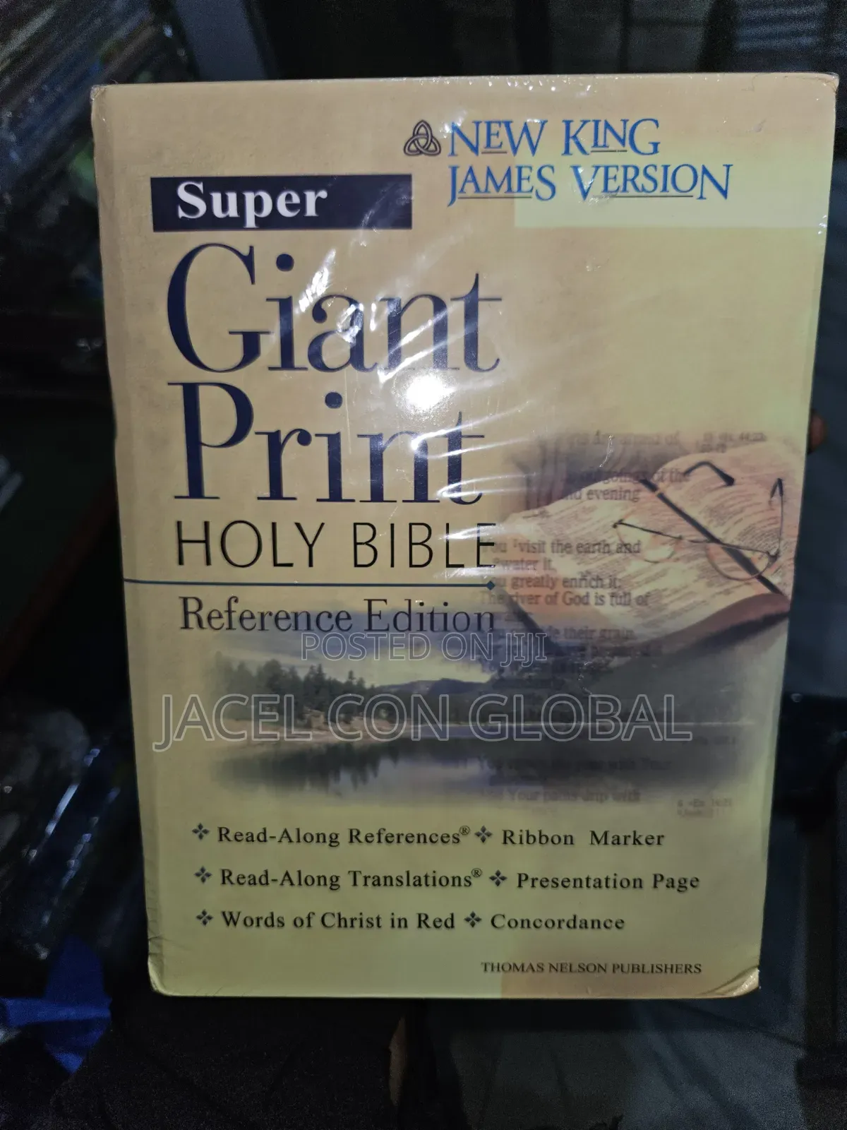NkJv Super Giant Print Reference Edition Bible