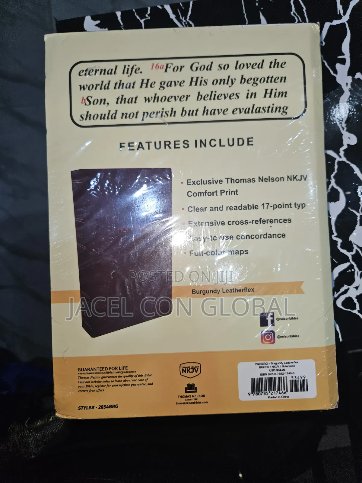 NkJv Super Giant Print Reference Edition Bible