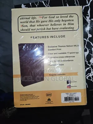 NkJv Super Giant Print Reference Edition Bible