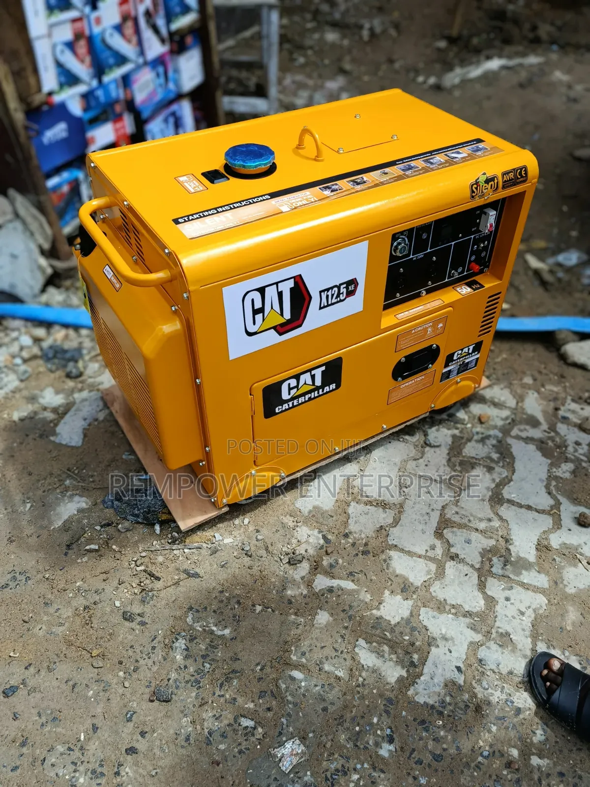 This a Cat 10kva Diesel Generator