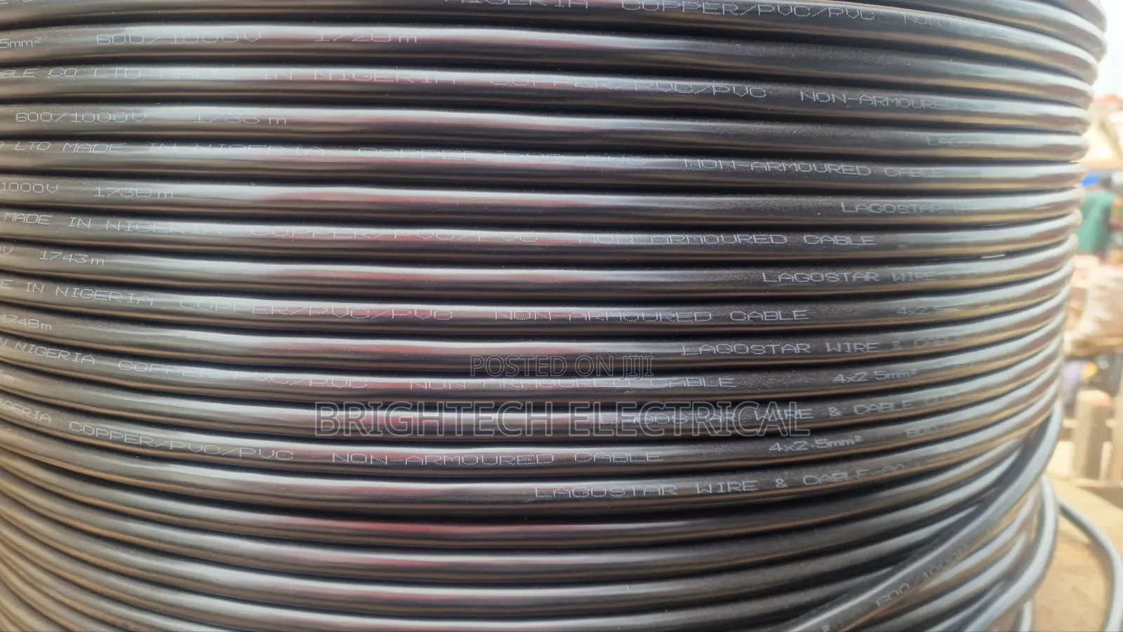2.5mmx4core Cable Pvcpvc