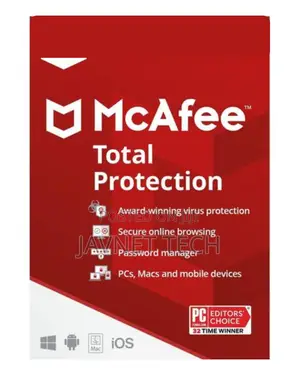 McAfee Total Protection 10 Devices 1/2/3 Years