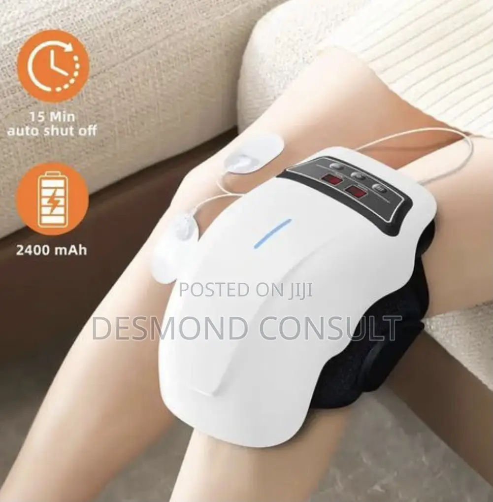 Digital Wireless Knee Massager - Adjustable Heat Vibration-
