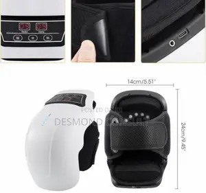 Digital Wireless Knee Massager - Adjustable Heat Vibration-