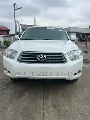 Toyota Highlander Sport 2008 White