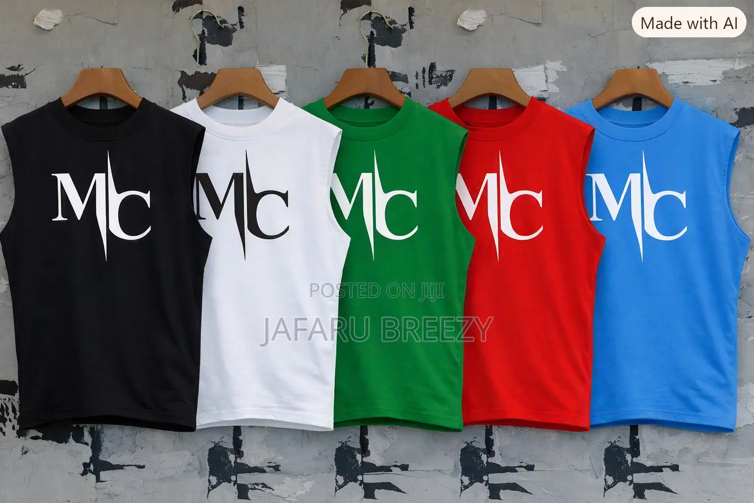 MC Armless Shirts by Masterminds Collections