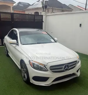 Mercedes-Benz C400 4Matic AWD Sedan (3.0L V6 7A) 2015 White