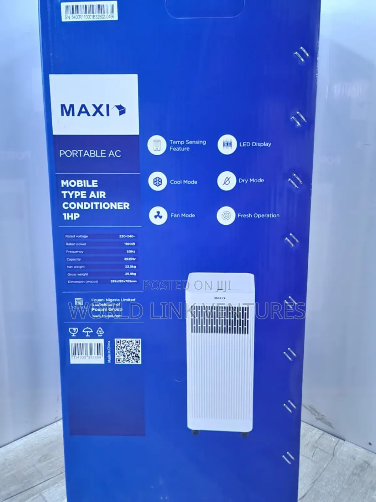 Maxi Standing Super Mobile Air Conditioner