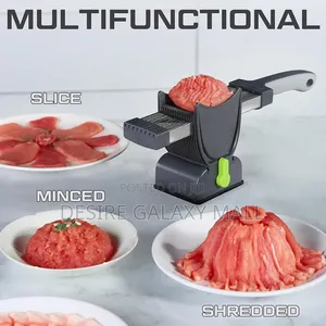 Fresh Meat Slicer Adjustable Thickness Stainless Steel