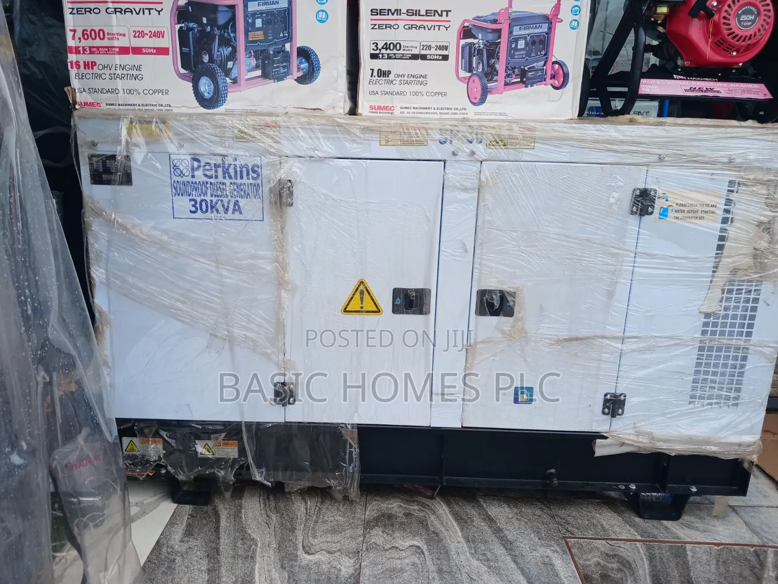 Perkins Generator 30kva Soundproof