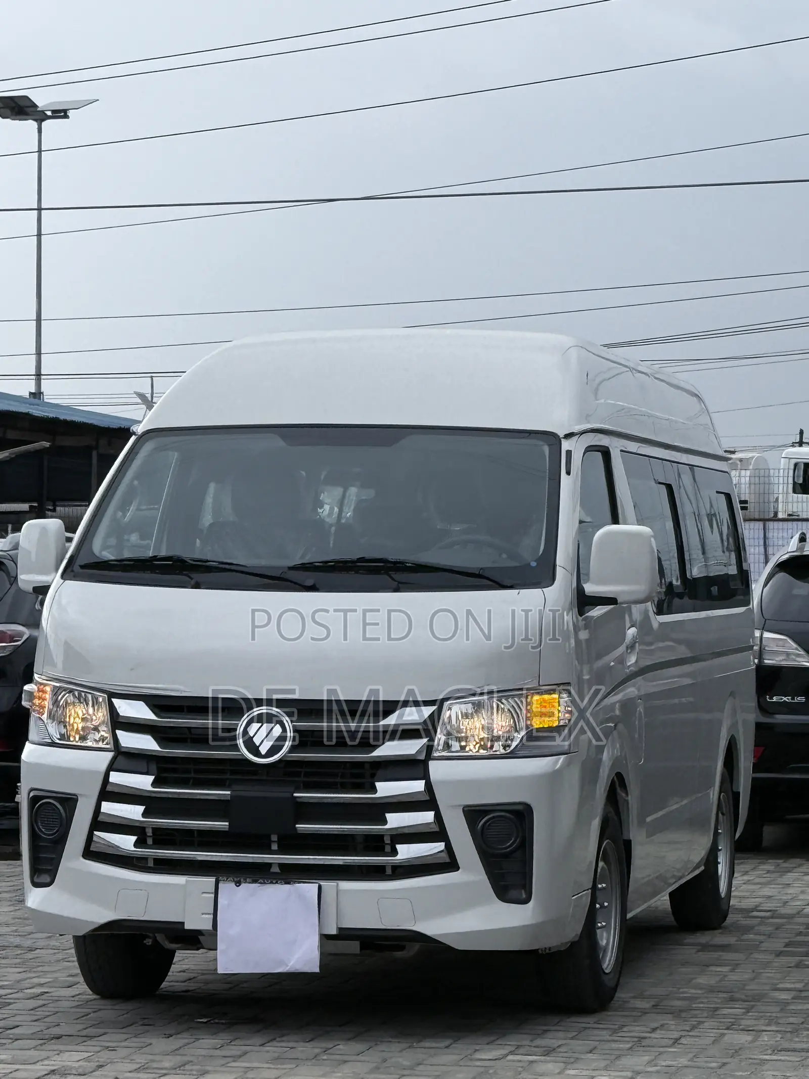 New Foton View 2025 White