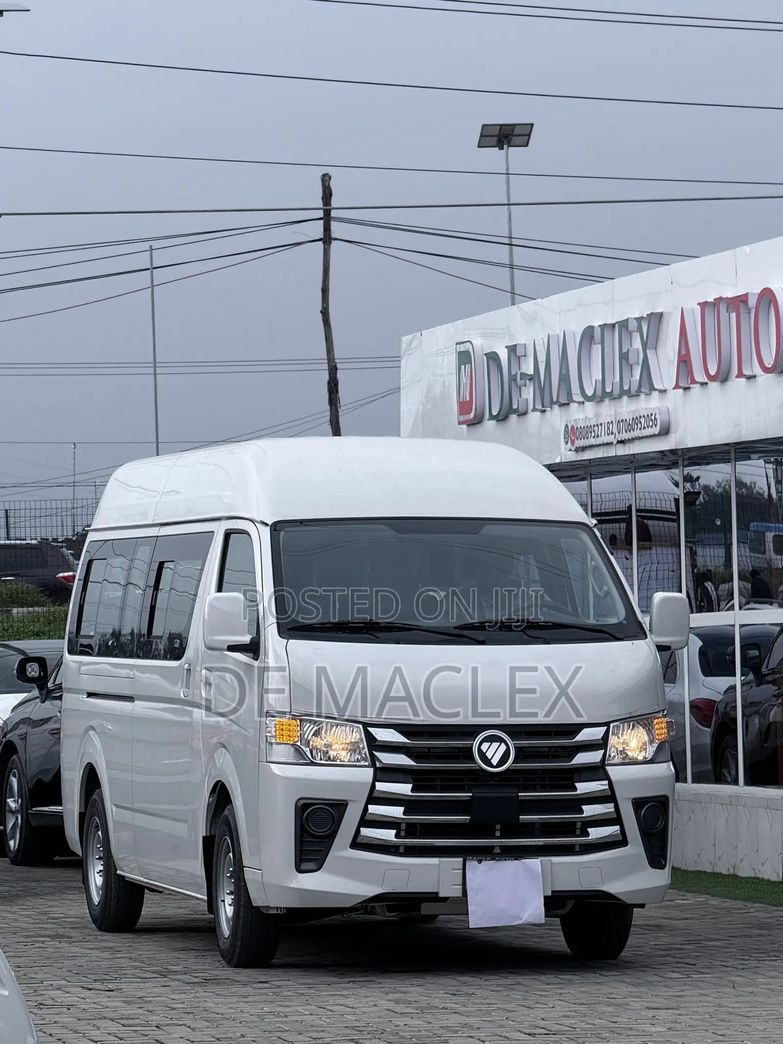 New Foton View 2025 White
