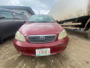 Toyota Corolla 2006 Red