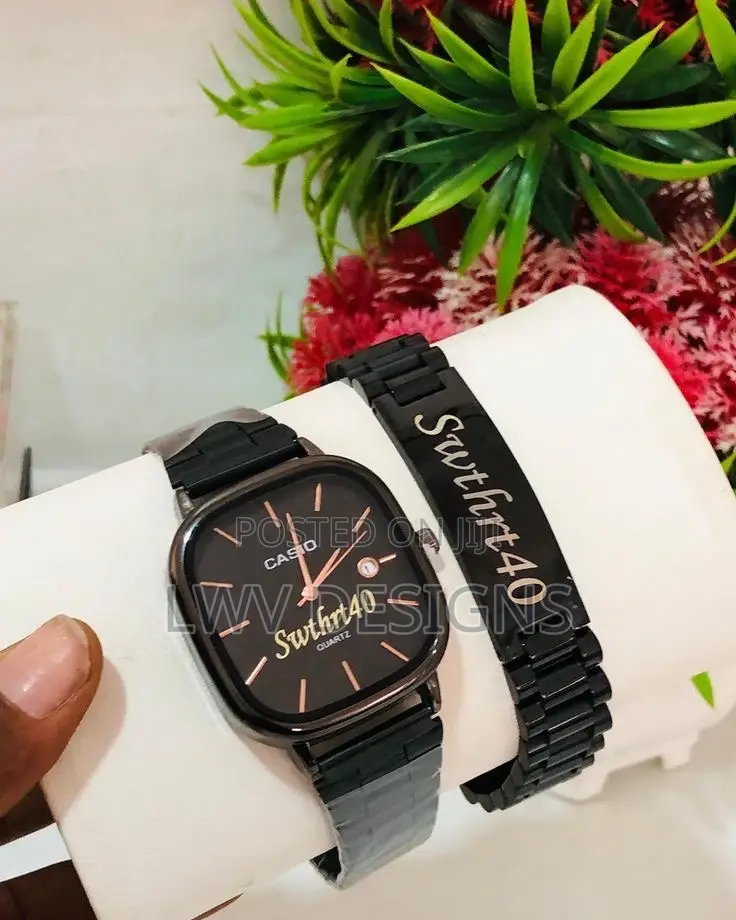 Customized Wristwatch Bracelet | Personalized Gift Set