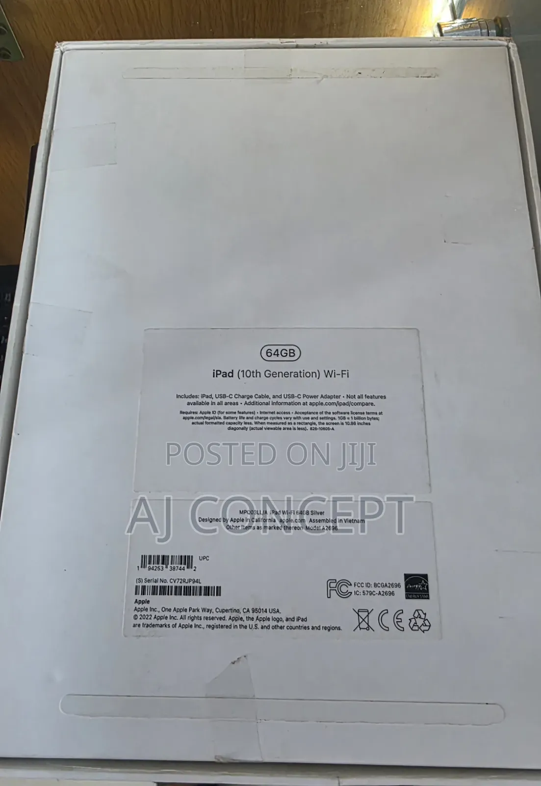 Apple iPad (2022) 64 GB Silver