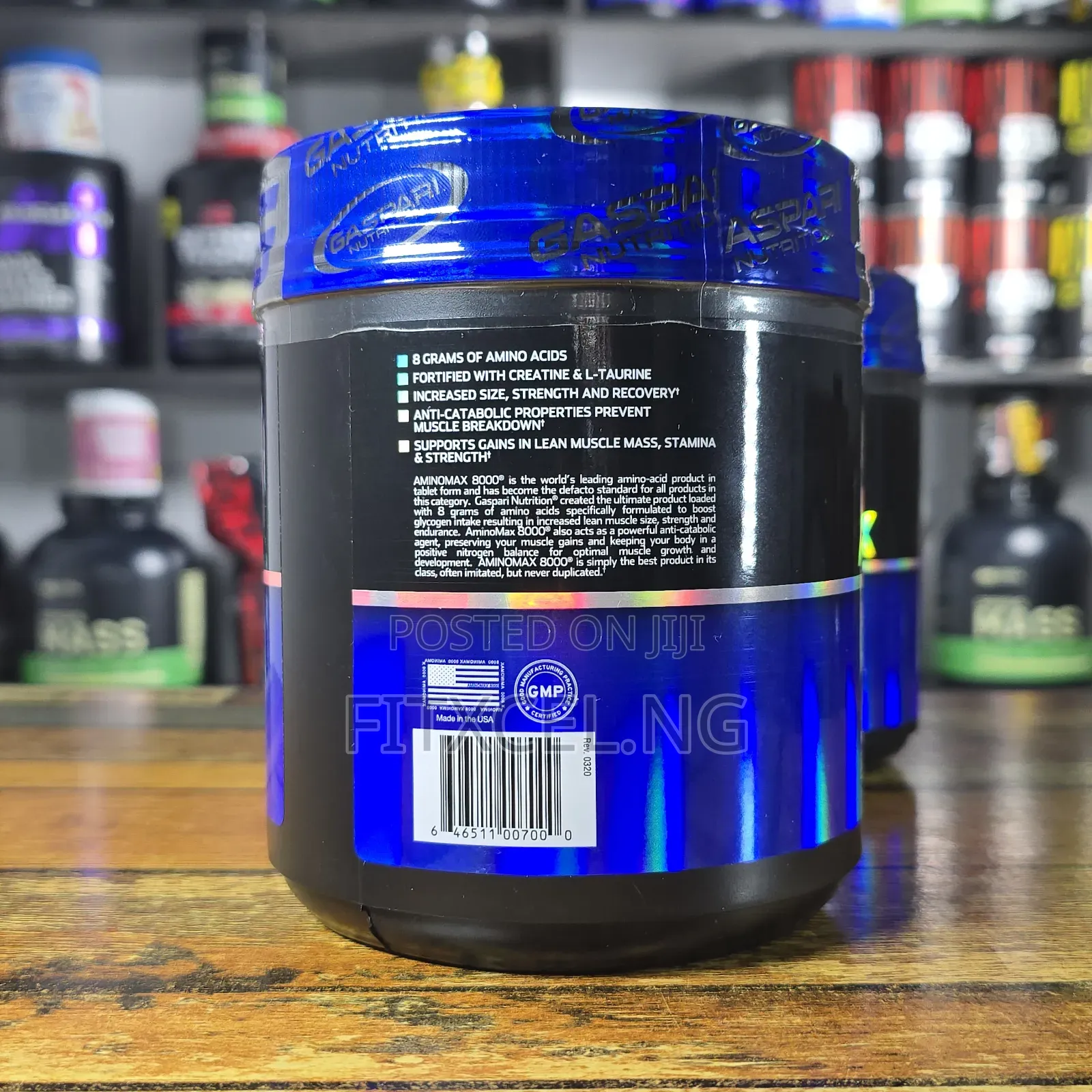 AminoMax8000 (BCAA, Taurine, Creatine) | 82 Ser.